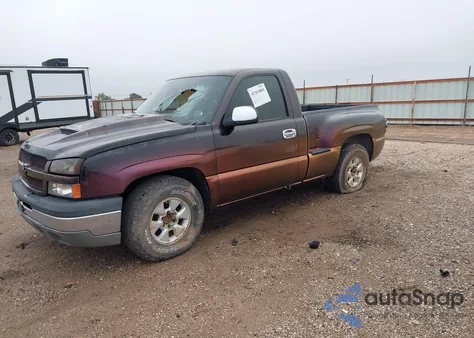 2003 Chevrolet Silverado 1500 из США, поврежденный, VIN 1GCEC14X73Z164338